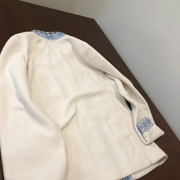 LL Bean Women’s Fleece Zip Up Fleece Jacket Size M Pre-Owned. - Picture 11 of 16